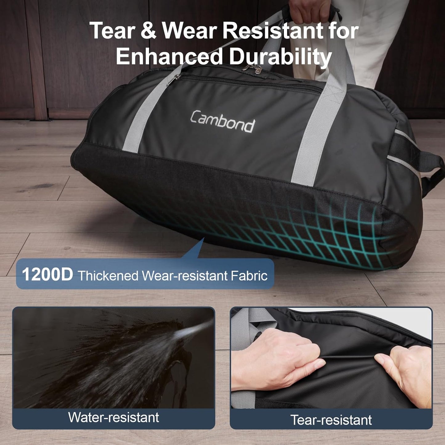Cambond Large Duffle Bag for Travel