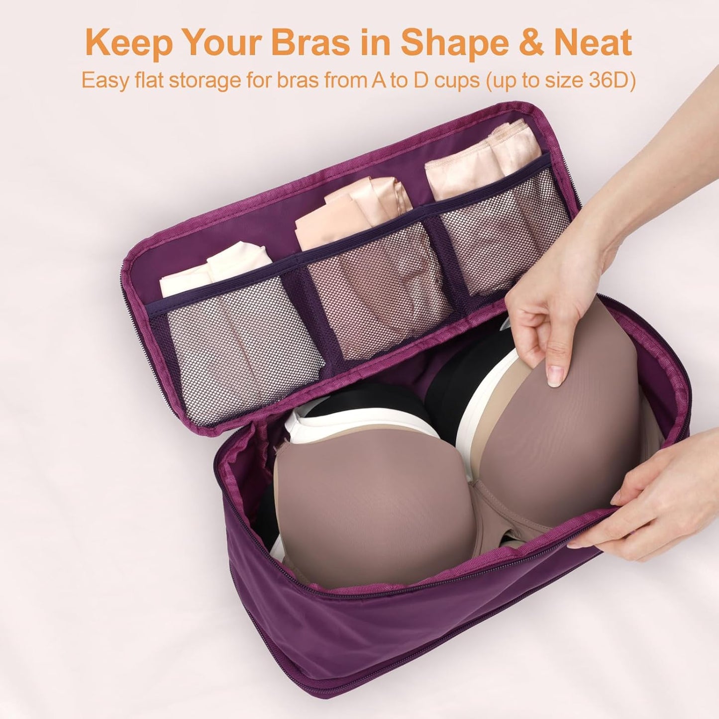 Cambond Travel Underwear Organizer Bag