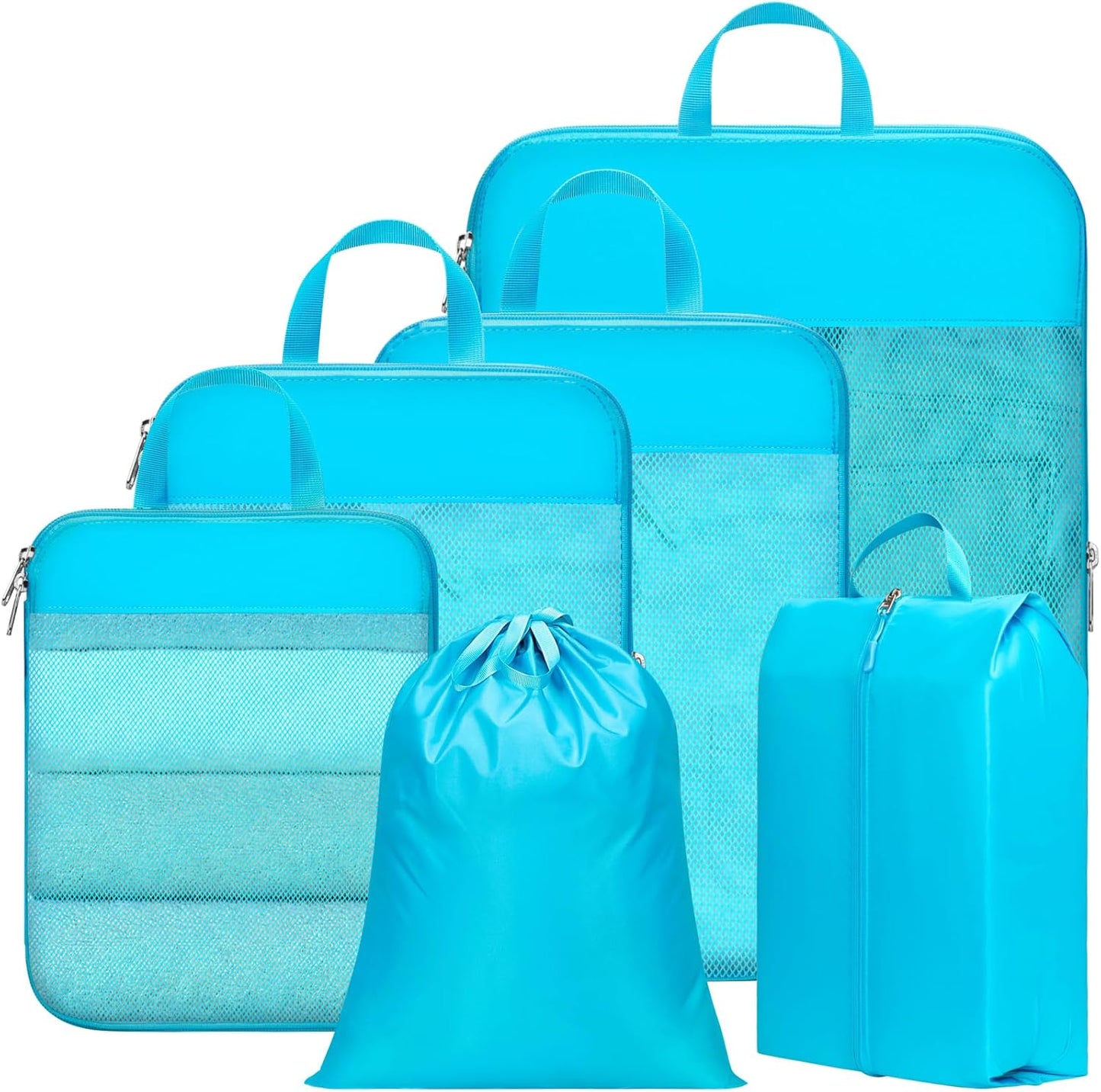 Cambond See Through Mesh Compression Packing Cubes