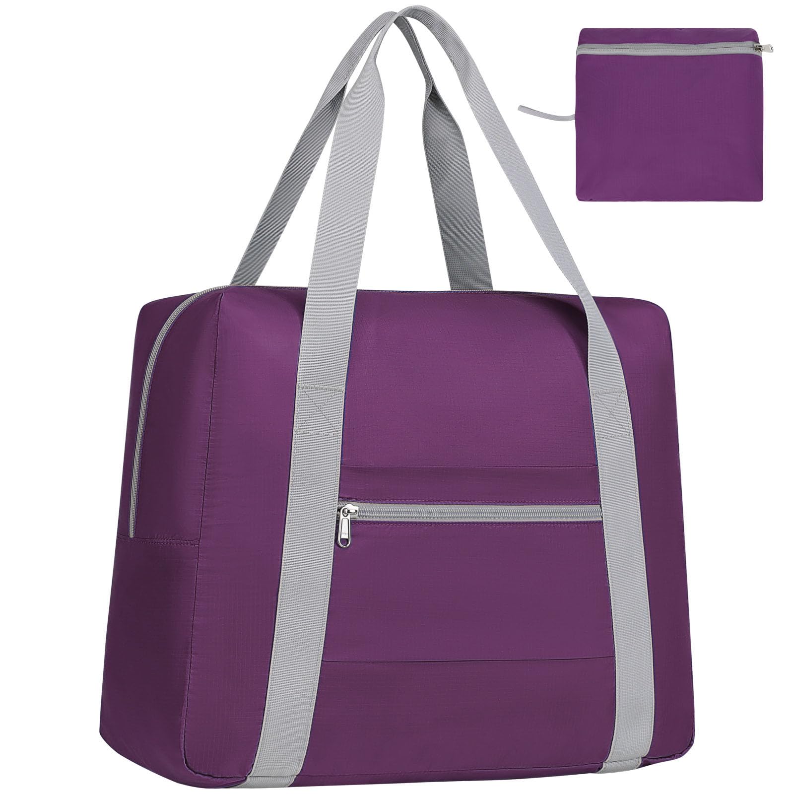 duffel bag of carryon which is easier to travel with Carry-on Duffel Bag for Airlines Purple