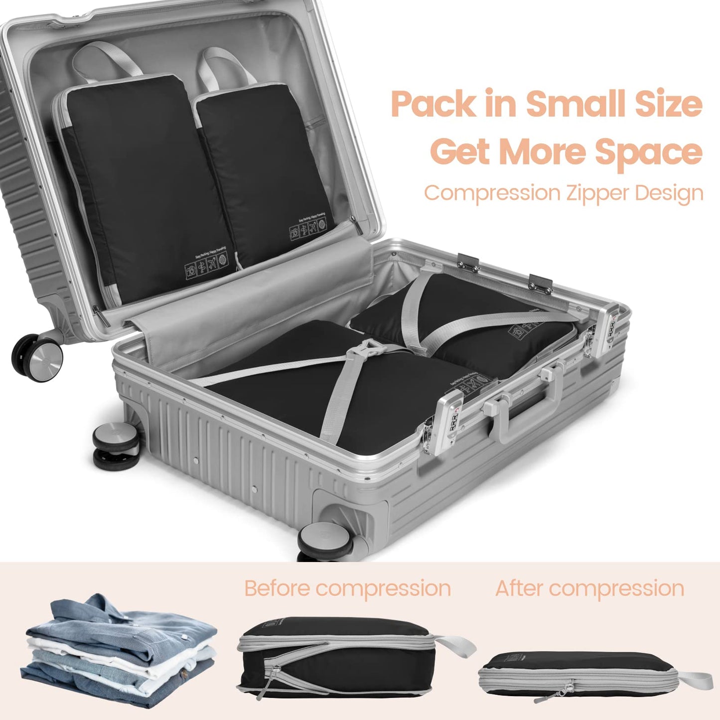Compression Packing Cubes