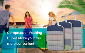 Say Goodbye to Overpacking: How Cambond Travel Compression Packing Cubes Can Help