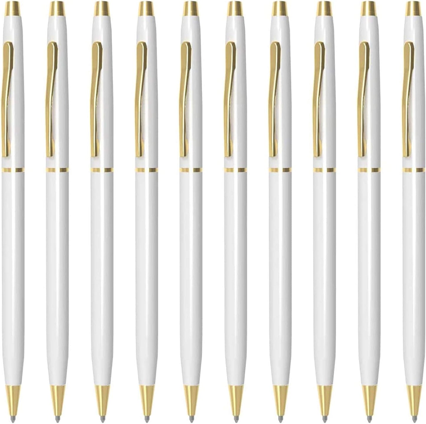Cambond Pens Ballpoint Pens - 1.0 mm Medium Point Smooth Writing Office Pens for Men Women Police Uniform Office Business, 10 Pack