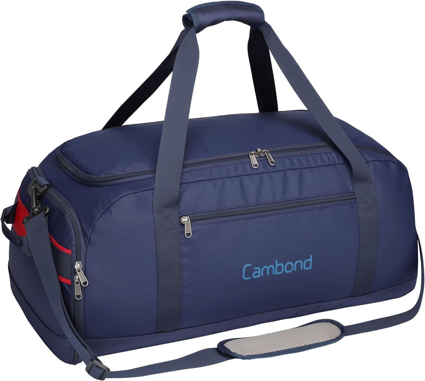 Cambond Large Duffle Bag for Travel - Foldable Travel Bag with Shoe Compartment for Men Women