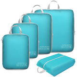Compression travel cubes for luggage