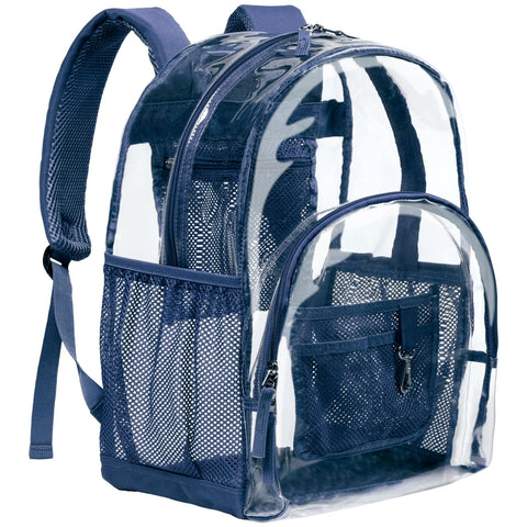 Heavy-duty Clear Backpack, X-Large