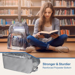 Clear backpack for school